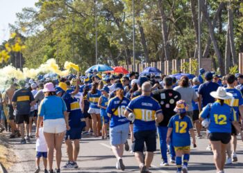 LOS NICOLEÑOS FUERON PROTAGONISTAS DE LA FIESTA DE BOCA EN EL ESTADIO SAN NICOLÁS
