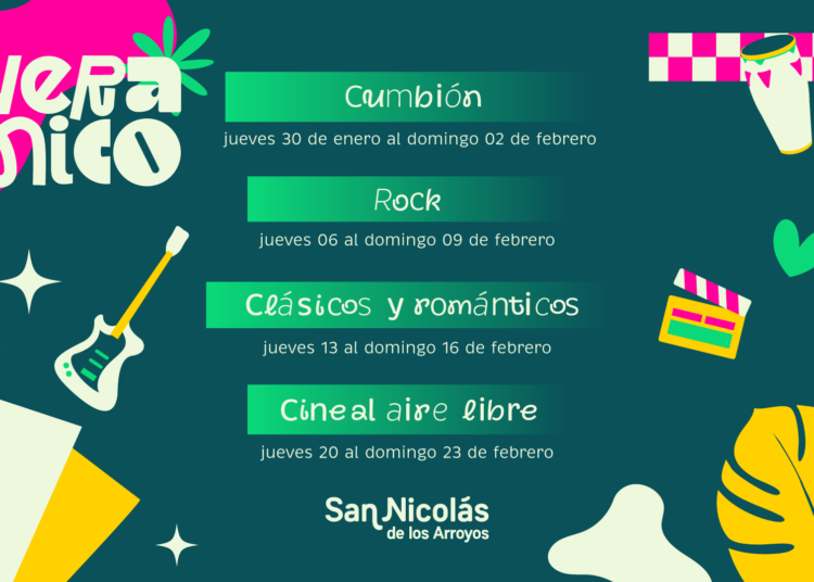 VERANICO: VIVÍ EL VERANO EN SAN NICOLÁS