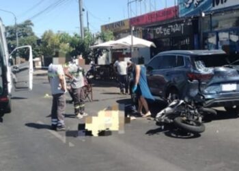 FALLECIÓ UN MOTOCICLISTA AL CHOCAR CON UNA CAMIONETA EN AVENIDA SAVIO AL 1200