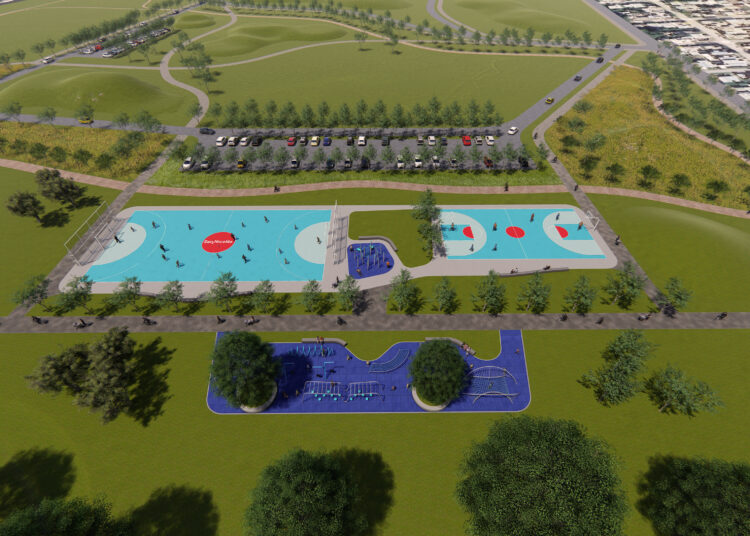 ESPACIOS PÚBLICOS: LA MUNICIPALIDAD TRABAJA EN UN NUEVO PARQUE EN LA ZONA NORTE DE LA CIUDAD