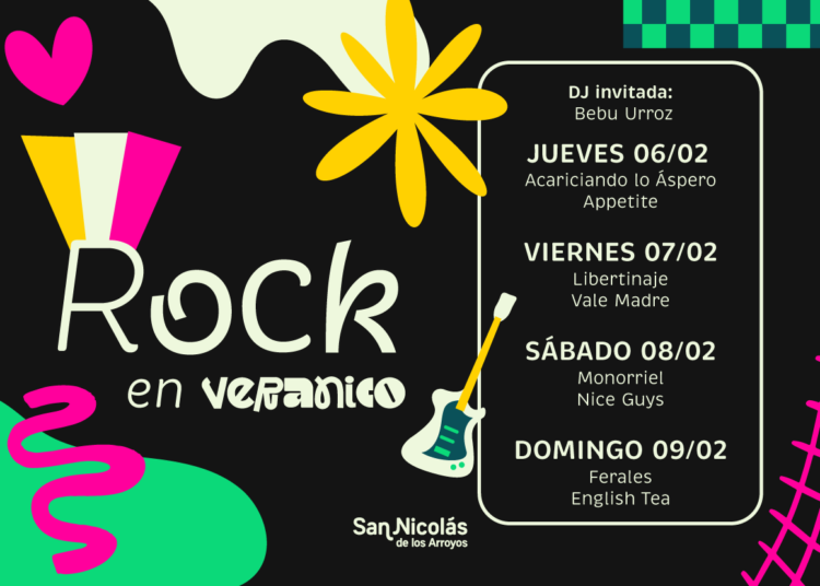 VERANICO: QUÉ ARTISTAS SE PRESENTARÁN EL PRÓXIMO FIN DE SEMANA