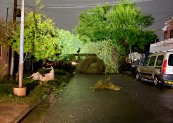 TEMPORAL EN SAN NICOLÁS: LA LÍNEA DE EMERGENCIA 147 RECIBIÓ MÁS DE 200 RECLAMOS
